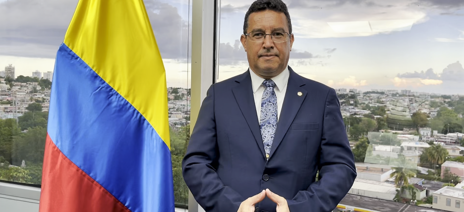 Saludo del Cónsul de Colombia en San Juan Puerto Rico con motivo de la celebración del Día del Migrante Colombiano