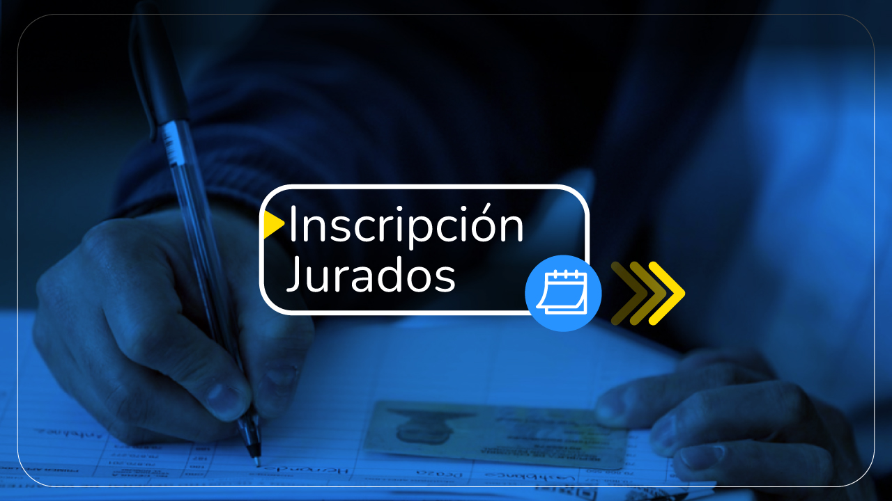 Postúlese como jurado de votación