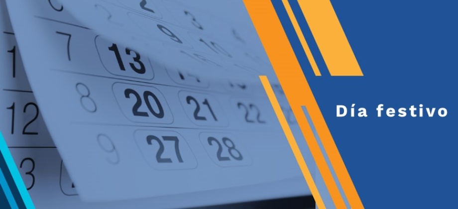Consulado de Colombia en San Juan de Puerto Rico no tendrá atención al público el 1 de septiembre de 2025