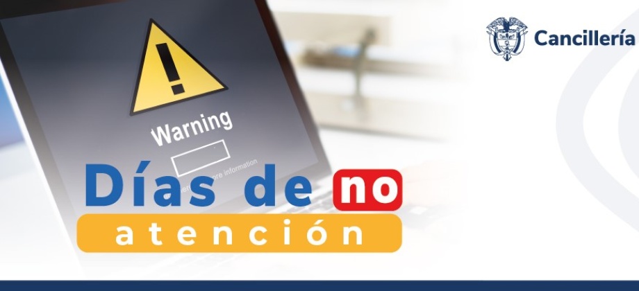 Consulado de Colombia en San Juan no tendrá atención al público el lunes 27 de mayo